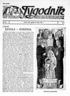 Tygodnik Katolicki 1952, nr 6