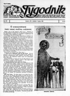 Tygodnik Katolicki 1952, nr 10