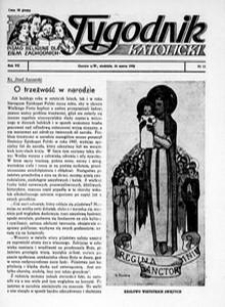 Tygodnik Katolicki 1952, nr 11