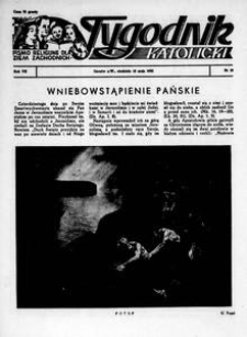 Tygodnik Katolicki 1952, nr 20