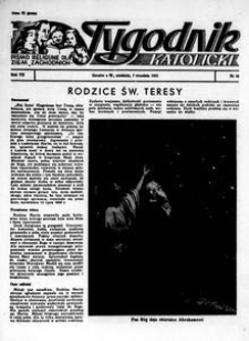 Tygodnik Katolicki 1952, nr 36