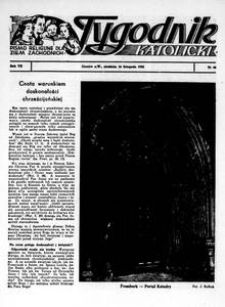 Tygodnik Katolicki 1952, nr 46