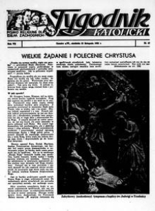 Tygodnik Katolicki 1952, nr 47