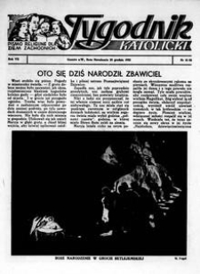 Tygodnik Katolicki 1952, nr 51-52