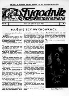 Tygodnik Katolicki 1953, nr 4