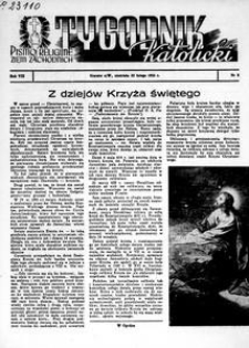 Tygodnik Katolicki 1953, nr 8