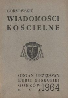 Gorzowskie Wiadomości Kościelne 1964, R.8, nr 5
