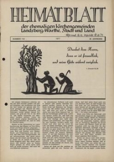 Heimatblatt 1974, Jg. 26, Nr. 6-8