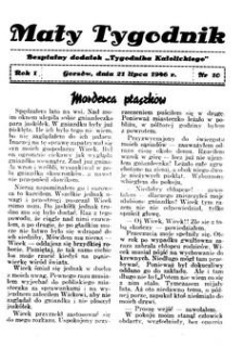Mały Tygodnik, 1946, R.1, nr 10