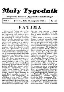 Mały Tygodnik, 1946, R.1, nr 12