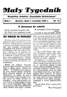 Mały Tygodnik, 1946, R.1, nr 15