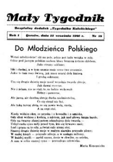 Mały Tygodnik, 1946, R.1, nr 18