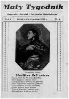 Mały Tygodnik, 1947, R.2, nr 8