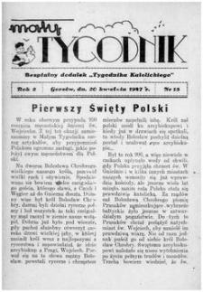 Mały Tygodnik, 1947, R.2, nr 15