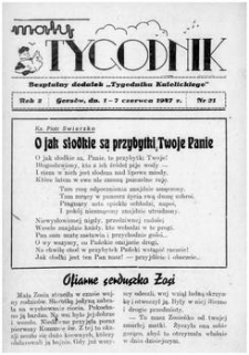 Mały Tygodnik, 1947, R.2, nr 21