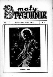 Mały Tygodnik, 1948, R.3, nr 22