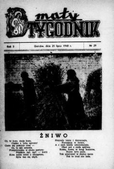 Mały Tygodnik, 1948, R.3, nr 29