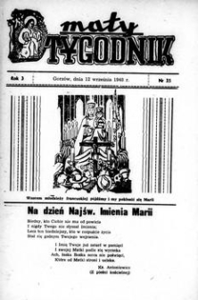 Mały Tygodnik, 1948, R.3, nr 35