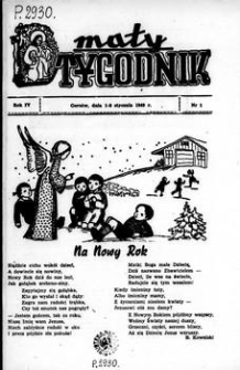 Mały Tygodnik, 1949, R.4, nr 1