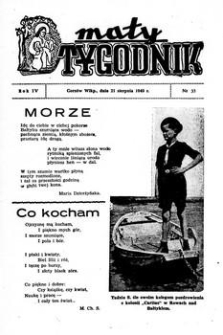 Mały Tygodnik, 1949, R.4, nr 33
