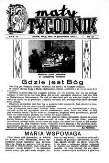 Mały Tygodnik, 1949, R.4, nr 42