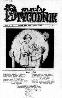 Mały Tygodnik, 1950, R.5, nr 1