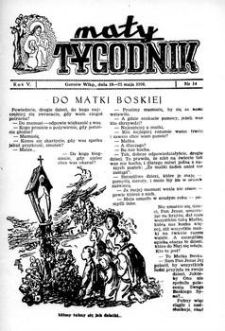 Mały Tygodnik, 1950, R.5, nr 14