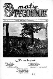 Mały Tygodnik, 1950, R.5, nr 30