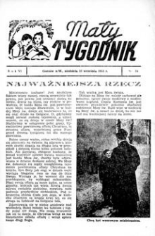 Mały Tygodnik, 1951, R.6, nr 34