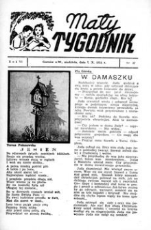 Mały Tygodnik, 1951, R.6, nr 37