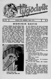 Mały Tygodnik, 1952, R.7, nr 27