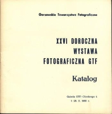 GTF - Katalog wystawy - 1981