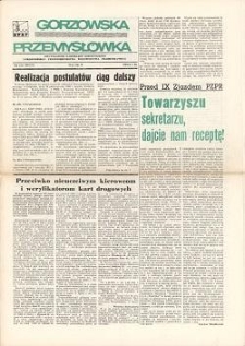 Gorzowska Przemysł&oacute;wka 1981, nr 9-10